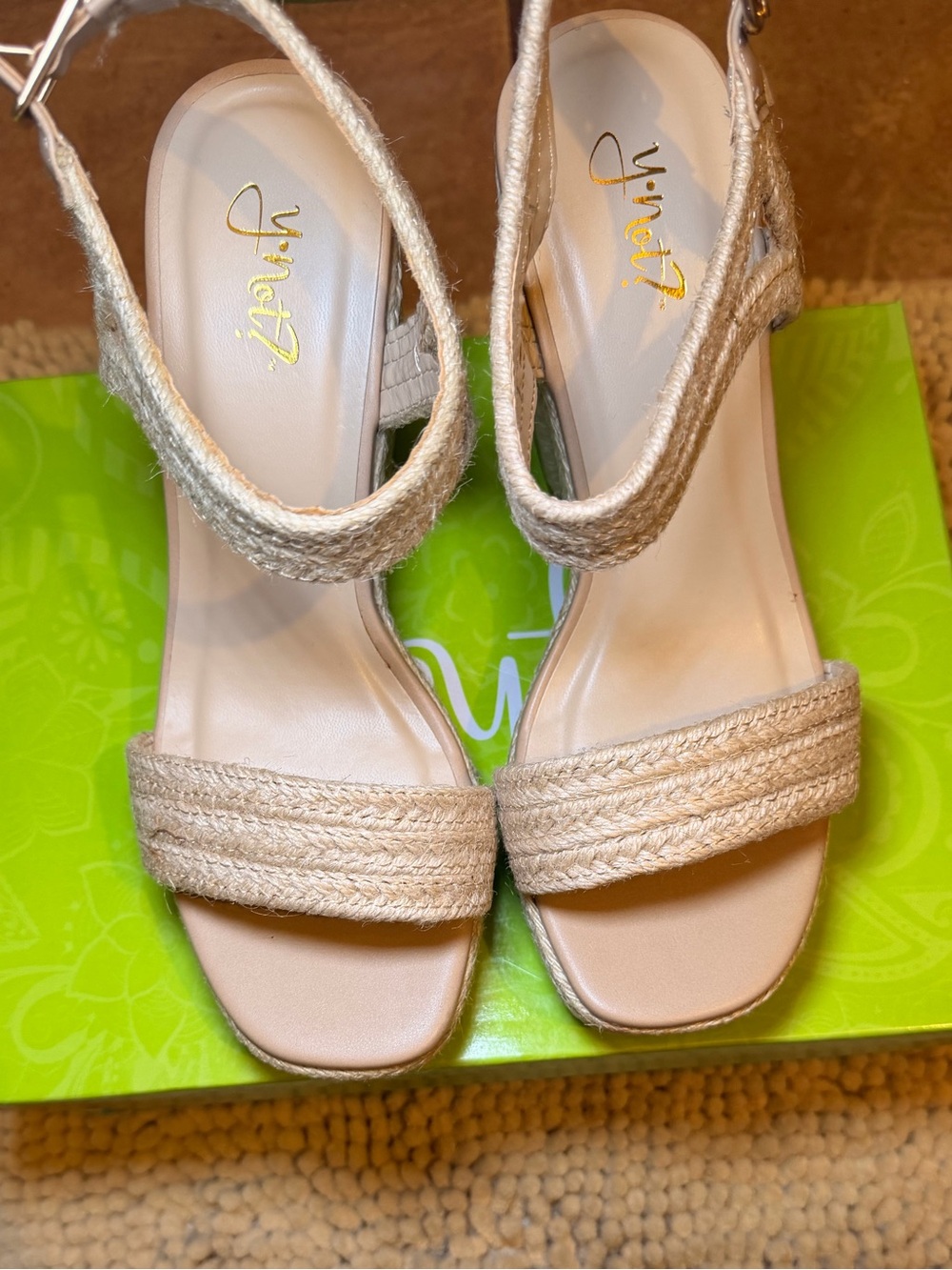 Y-Not Nerve Natural Jute Platforms